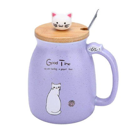 تصویر از ماگ مدل گود تایم طرح گربه