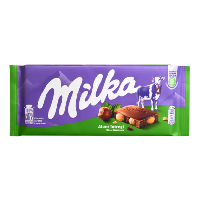 تصویر از شکلات فندوقی میلکا - 100 گرم