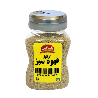 تصویر از گرانول قهوه سبز ضامن - 150 گرم